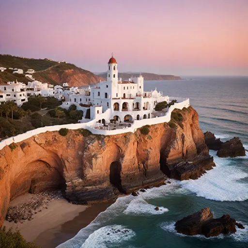 Casapueblo, living sculpture on the cliffs of Punta Ballena